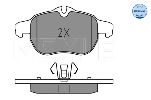 MEYLE MEYLE (025 234 0220) Front MEYLE Brake Pad Set 