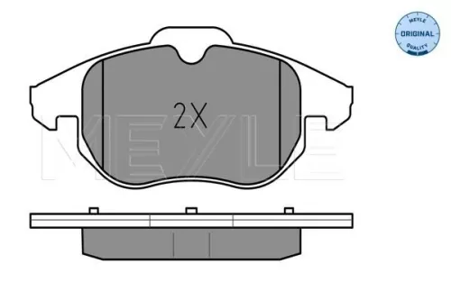 MEYLE MEYLE (025 234 0220) Front MEYLE Brake Pad Set 