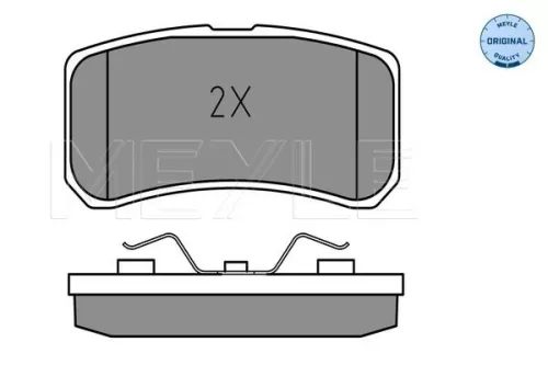 MEYLE MEYLE (025 235 8216) Rear MEYLE Brake Pad Set 