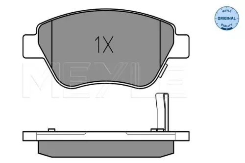 MEYLE MEYLE (025 239 8217/W) Front MEYLE Brake Pad Set 