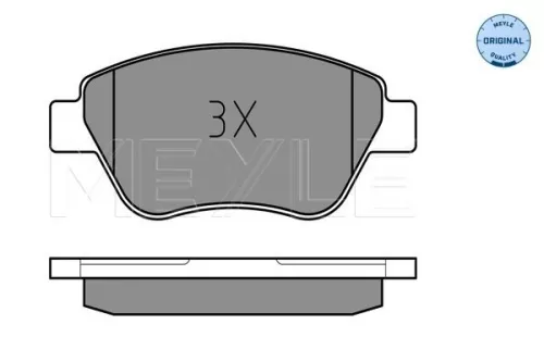 MEYLE MEYLE (025 239 8217/W) Front MEYLE Brake Pad Set 