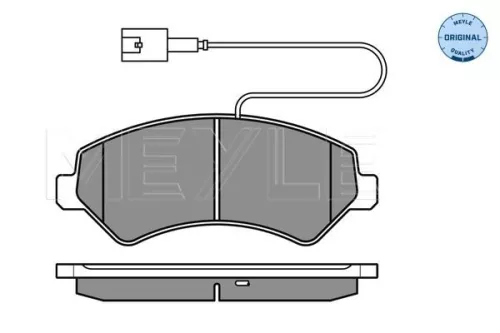 MEYLE MEYLE (025 244 6619/W2) Front MEYLE Brake Pad Set 