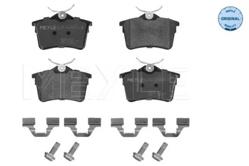 MEYLE MEYLE (025 247 6516/W) Rear MEYLE Brake Pad Set 