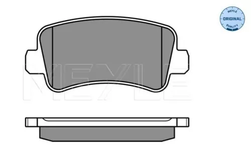 MEYLE MEYLE (025 251 1218/W) Rear MEYLE Brake Pad Set 