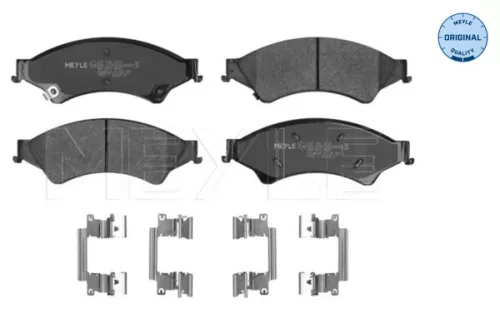 MEYLE Brake Pad Set, disc brake (025 256 3216)