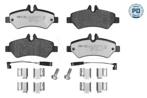 MEYLE Brake Pad Set, disc brake (025 291 9019/PD)