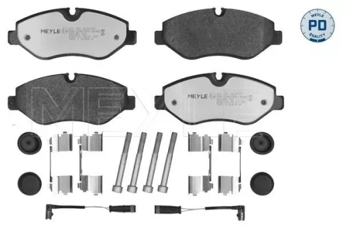 MEYLE Brake Pad Set, disc brake (025 291 9220/PD)