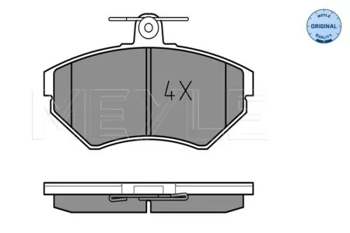 MEYLE Brake Pad Set, disc brake (025 219 4516)
