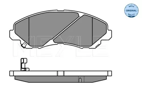 MEYLE Brake Pad Set, disc brake (025 235 8416/W)