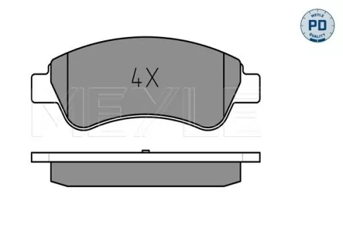MEYLE Brake Pad Set, disc brake (025 235 9919/PD)