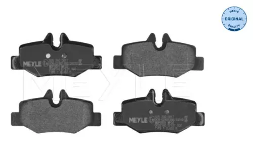 MEYLE Brake Pad Set, disc brake (025 240 0817)