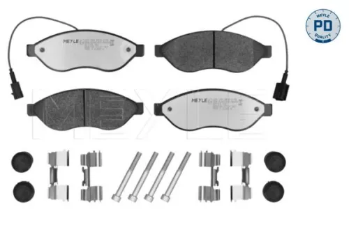 MEYLE Brake Pad Set, disc brake (025 244 6819-2/PD)