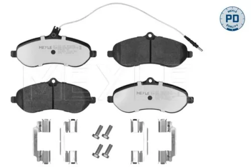 MEYLE Brake Pad Set, disc brake (025 245 9518/PD)