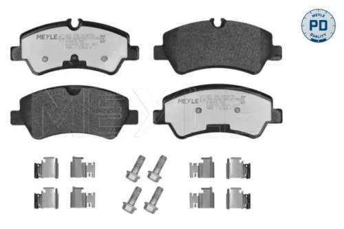 MEYLE Brake Pad Set, disc brake (025 256 0418/PD)