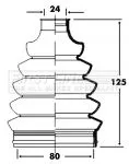 FIRST LINE FIRST LINE (FCB2364) Bellow Kit, drive shaft 