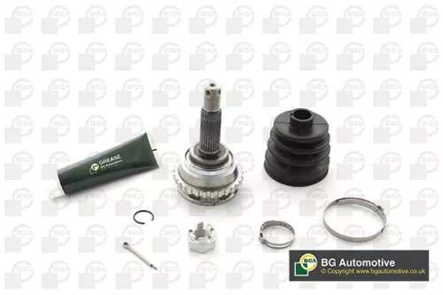 BGA BGA CV2716A Inner front axle left front axle right BGA Cv Joint & Boot Kit 