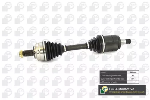 BGA BGA DS0911LA BGA DS0911LA Drive Shaft 