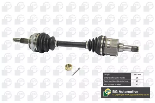 BGA DS1300L Drive Shaft