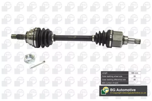 BGA DS1408L Drive Shaft