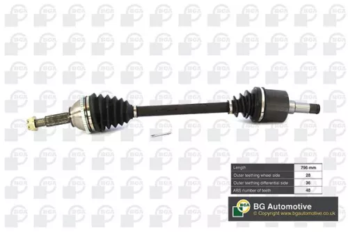BGA DS2326L Drive Shaft