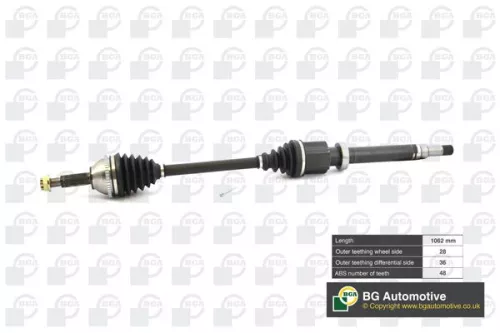 BGA BGA DS2326R BGA DS2326R Drive Shaft 