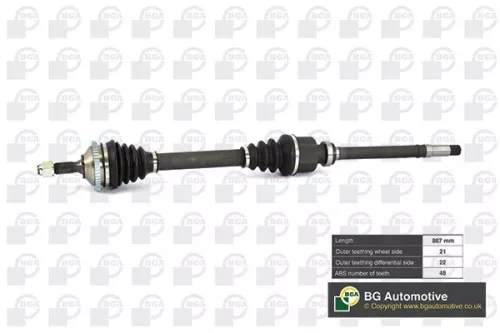 BGA BGA DS6714RA BGA DS6714RA Drive Shaft 
