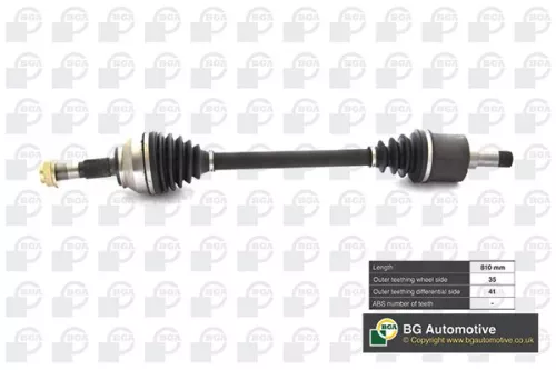 BGA BGA DS6737L Bga Front Left Drive Shaft For Citroën Fiat Peugeot Boxer Ducato Jumper 