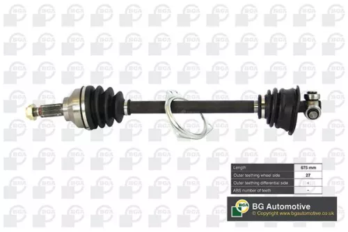 BGA DS7319L Drive Shaft