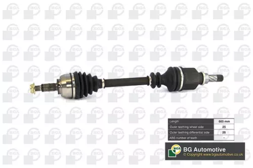 BGA DS7349L Drive Shaft
