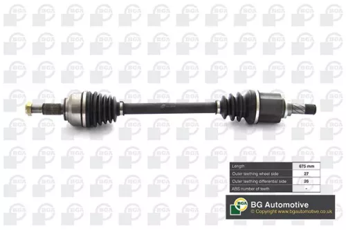 BGA BGA DS7354L Bga Front Left Drive Shaft For Renault Kangoo Kangoo / Grand Kangoo Kangoo Be Bo 