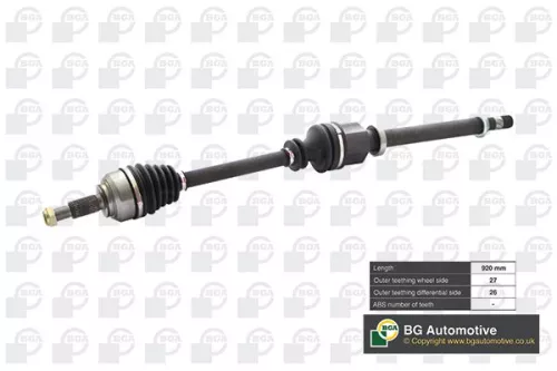BGA BGA DS7354R Bga Front Right Drive Shaft For Renault Kangoo Kangoo / Grand Kangoo Kangoo Be B 