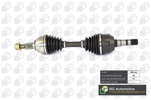 Bga Front Left Or Right Drive Shaft For Opel Saab Vauxhall 9-3 Signum Vectra