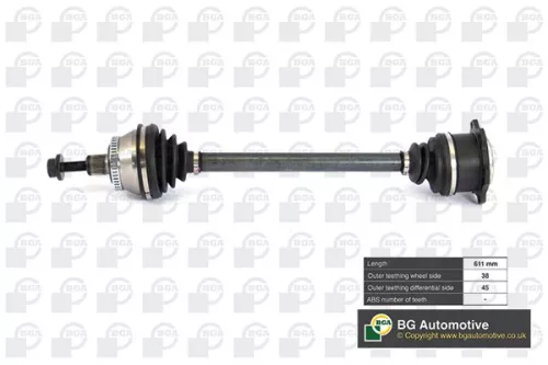 BGA DS9621LA Drive Shaft