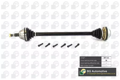 BGA DS9625R Drive Shaft