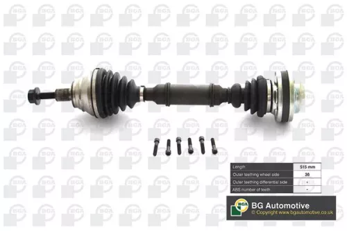 BGA DS9631L Drive Shaft
