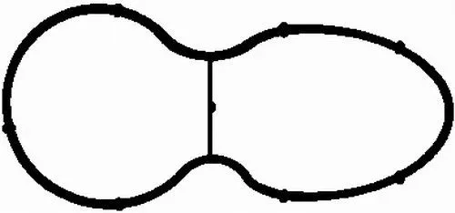 BGA Gasket, intake manifold (MG0574)