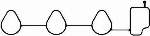BGA Gasket, intake manifold (MG2590)