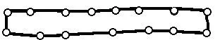 BGA Gasket, intake manifold (MG3502)