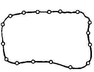 BGA Gasket, oil sump (OP0301)
