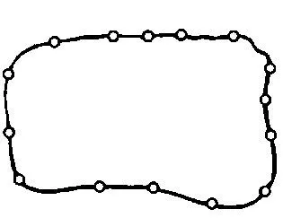 BGA Gasket, oil sump (OP0309)