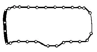 BGA Gasket, oil sump (OP0388)