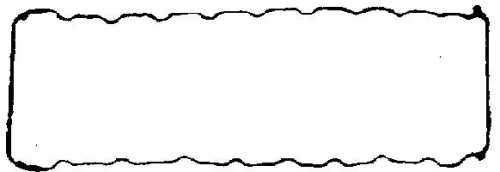 BGA Gasket, oil sump (OP1358)
