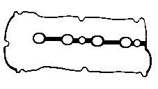 BGA BGA RC0340 Gasket, cylinder head cover 