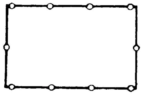 BGA BGA RC2399 Bga Cylinder Head Cover Gasket For Citroën Peugeot 306 309 405 Bx Xantia Zx 