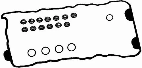 BGA BGA RK5386 Gasket Set, cylinder head cover 