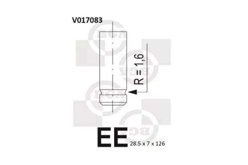 BGA Exhaust Valve (V017083)