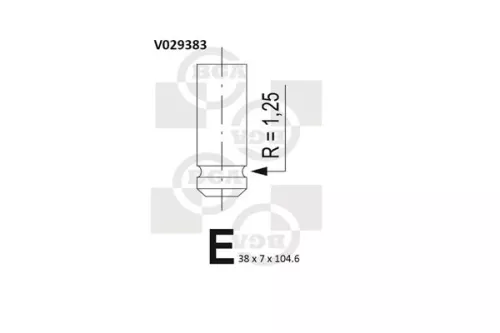 BGA BGA V029383 Intake Valve 