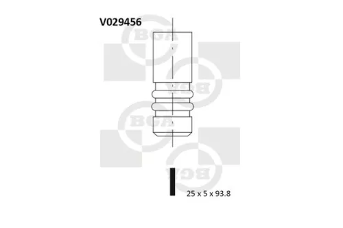 BGA Exhaust Valve (V029456)