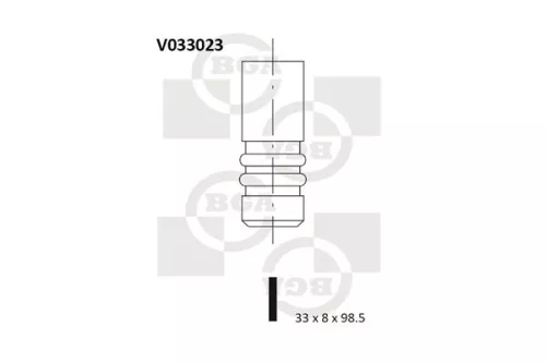 BGA Exhaust Valve (V033023)