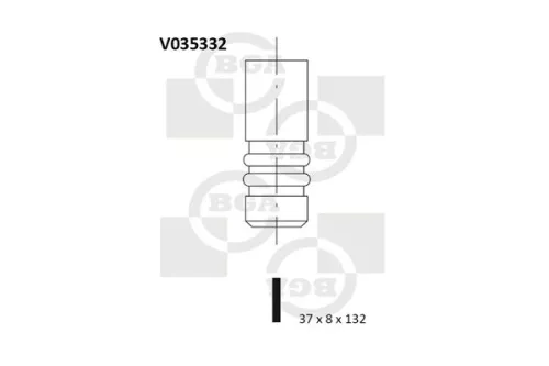 BGA Exhaust Valve (V035332)